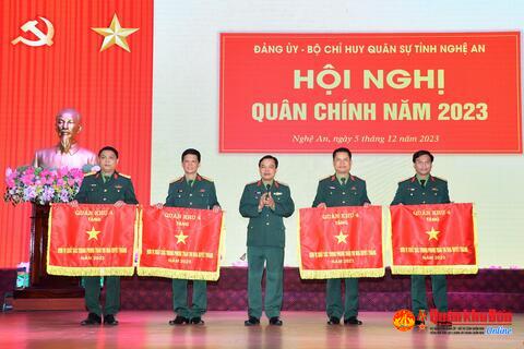 Đảng ủy, Bộ Chỉ huy Quân sự tỉnh Nghệ An: Hội nghị quân chính năm 2023