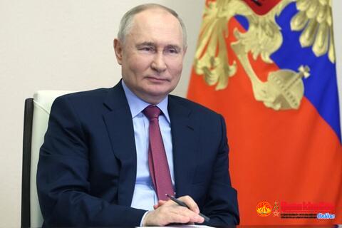 Ông Putin tái đắc cử Tổng thống Nga