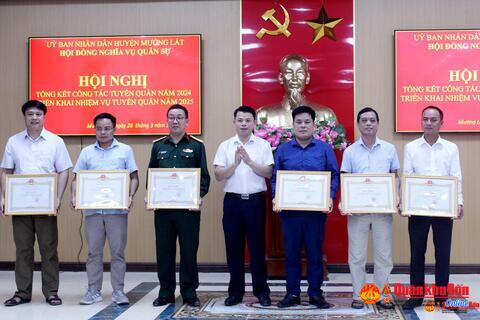 Huyện Mường Lát (Thanh Hóa) hoàn thành tốt công tác tuyển quân năm 2024