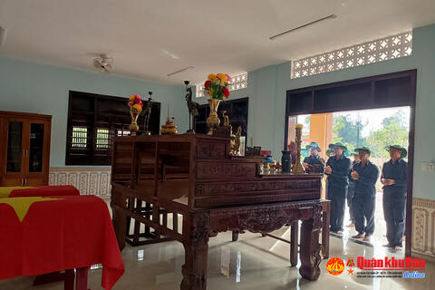Bộ Chỉ huy Quân sự tỉnh Quảng Trị: Quy tập được 01 hài cốt liệt sĩ tại huyện Phạ Lan Xay, tỉnh Sa Vẳn Na Khệt, Lào