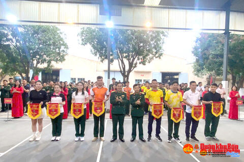 Cục Hậu cần - Kỹ thuật (Quân khu 4) tổ chức giải thể thao chào mừng Tháng các Tổ chức quần chúng và  Đại hội Đảng các cấp nhiệm kỳ 2025 - 2030