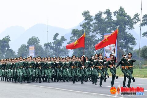 Tiếp tục hợp luyện các lực lượng tham gia diễu binh, diễu hành
