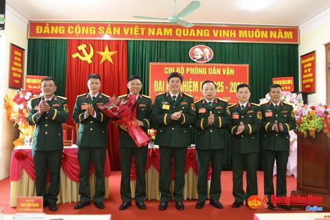 Chi bộ Phòng Dân vận tổ chức Đại hội nhiệm kỳ 2025 – 2030