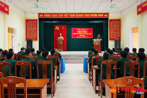 Kiểm tra trình độ kỹ năng nghề năm 2025