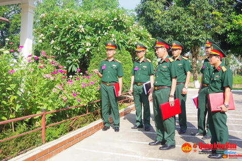 Trường Quân sự Quân khu 4: Hội thi cảnh quan môi trường “Chính quy, sáng, xanh, sạch, đẹp”