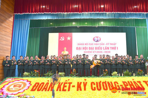 Đảng bộ Cục Hậu cần - Kỹ thuật Quân khu 4 Đại hội đại biểu nhiệm kỳ 2025 - 2030 thành công tốt đẹp