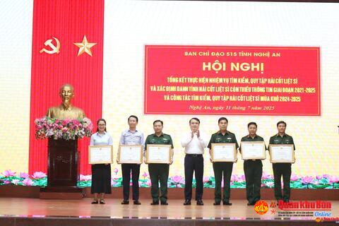 Nghệ An xác định được danh tính 1.015 hài cốt liệt sĩ hy sinh tại Lào