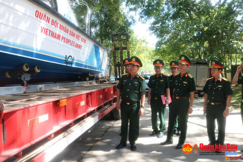 Chuẩn bị tốt cho tham gia Diễn tập Cứu hộ, cứu nạn chung Quân đội 3 nước Việt Nam – Lào – Campuchia.