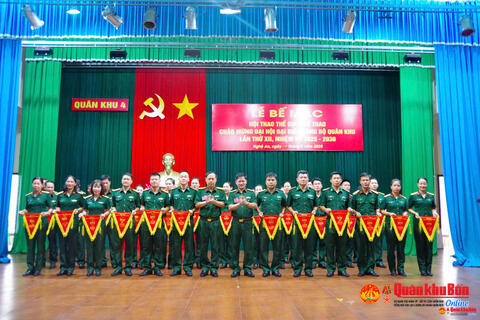 Quân khu 4 Bế mạc Hội thao Thể dục Thể thao năm 2025 khối 1, khối 3