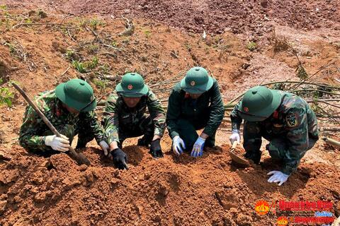 Đoàn Kinh tế - Quốc phòng 337: Quy tập được 10 hài cốt liệt sĩ