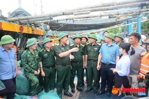 Quân khu 4: Huy động lực lượng, phương tiện ứng phó bão số 10