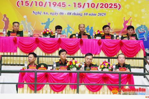 Quân khu 4 khai mạc Hội thao Thể dục thể thao chào mừng kỷ niệm 80 năm Ngày truyền thống