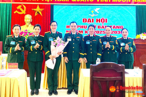 Hội phụ nữ Bảo tàng Quân khu 4 tổ chức Đại hội nhiệm kỳ 2025-2030