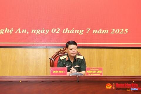 Hội nghị Quân chính toàn quân 6 tháng đầu năm 2025
