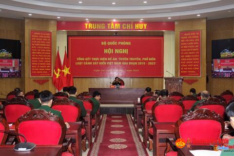 Tổng kết thực hiện Đề án Tuyên truyền, phổ biến Luật Cảnh sát biển Việt Nam