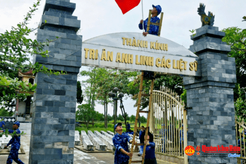 Tuổi trẻ Hải đội 102 đẩy mạnh hoạt động Chiến dịch Thanh niên tình nguyện Hè năm 2025