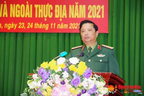 Bộ Tư lệnh Quân khu 4 kiểm tra tại Thanh Hóa