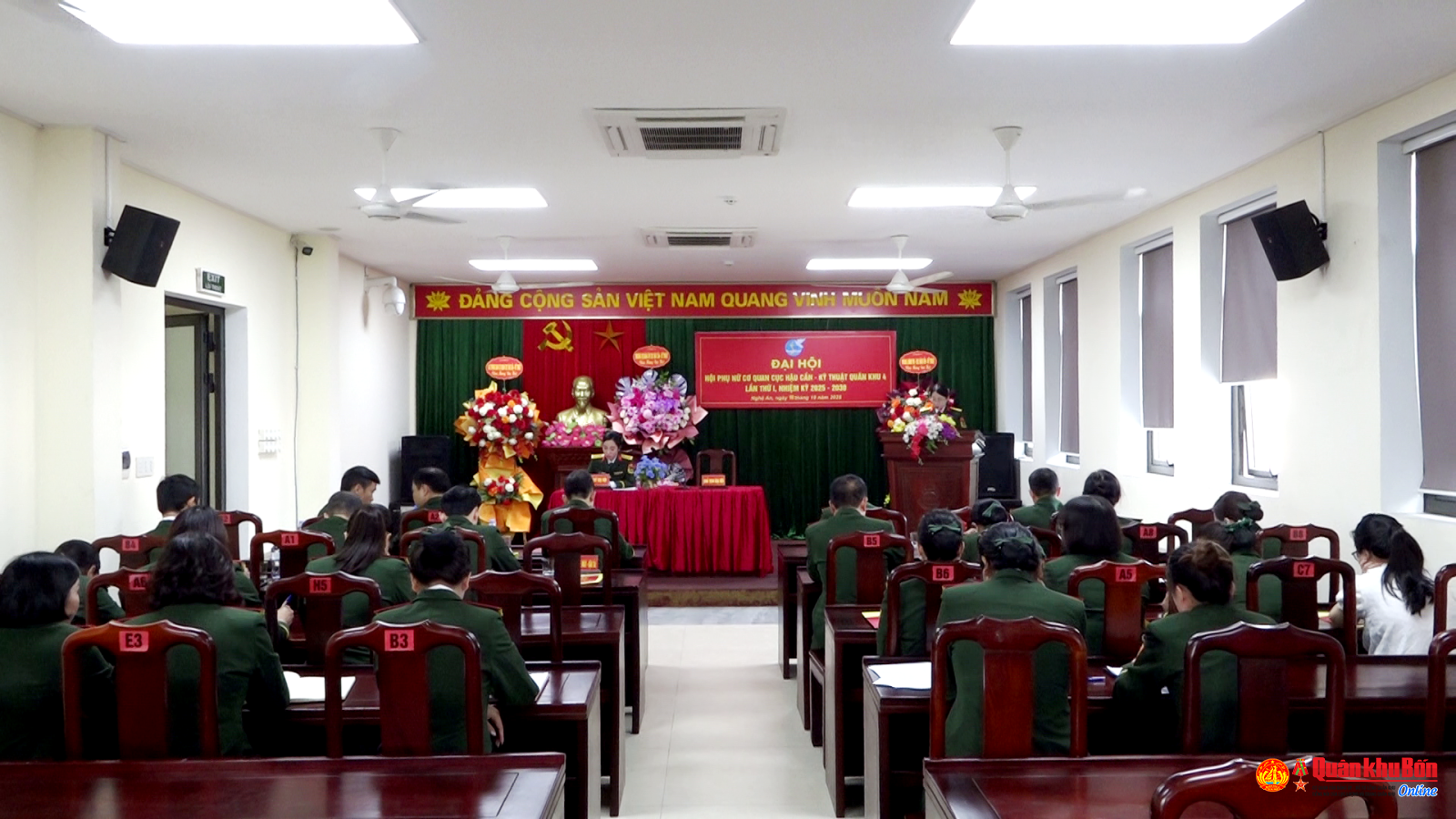 Đại hội Hội Phụ nữ Cơ quan Cục Hậu cần - Kỹ thuật Quân khu 4