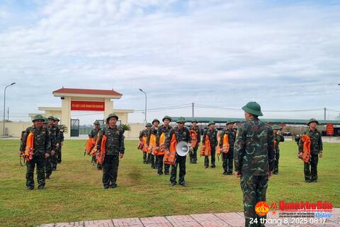 Ban Chỉ huy Phòng thủ Khu vực “Chủ động – Khẩn trương – Quyết liệt vì bình yên của người dân