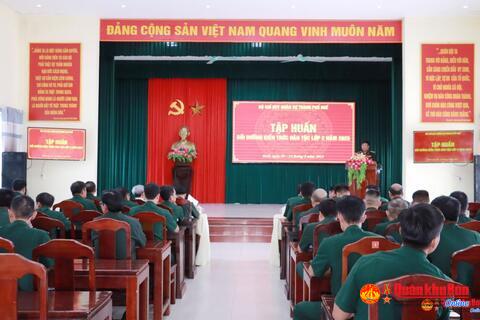 Bộ Chỉ huy Quân sự thành phố Huế: Tập huấn bồi dưỡng kiến thức dân tộc năm 2025