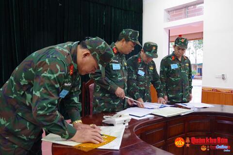 Diễn tập chỉ huy cơ quan 1 bên, 1 cấp năm 2024 thành công tốt đẹp