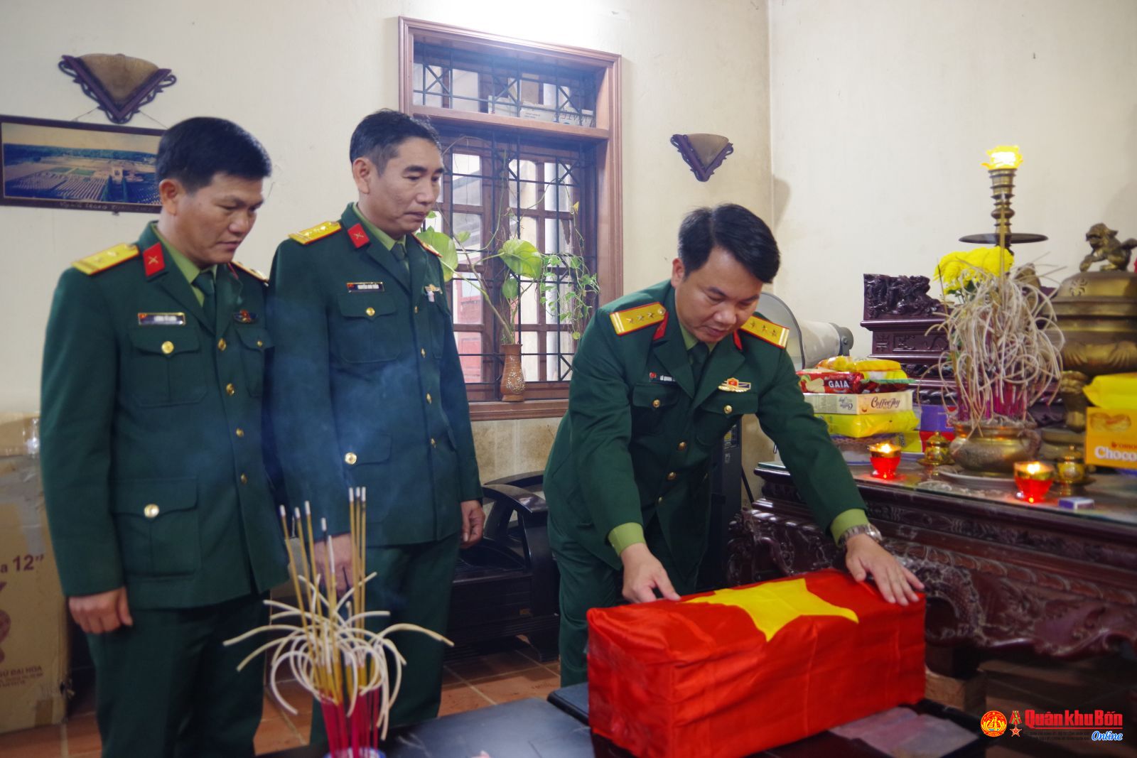 Bộ Chỉ huy Quân sự tỉnh Quảng Trị quy tập  01 hài cốt liệt sĩ tại xã Kim Thạch, huyện Vĩnh Linh