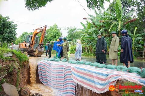 Bộ Chỉ huy Quân sự tỉnh Quảng Bình: Sẵn sàng lực lượng, phương tiện ứng phó với bão số 1
