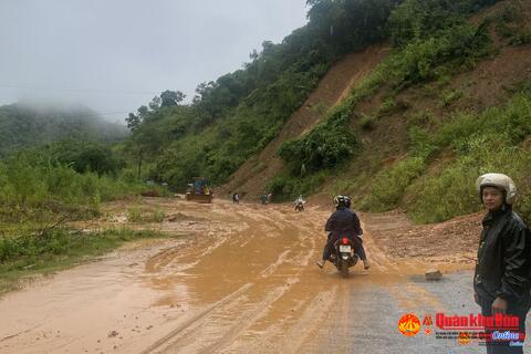 Huyện Con Cuông, Nghệ An: Nhiều khu vực bị lũ cô lập