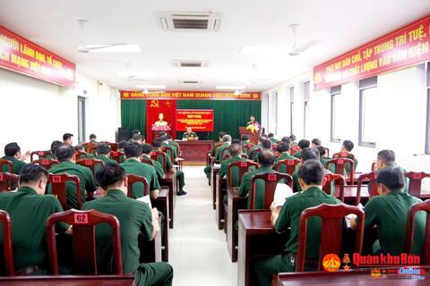 Cục Hậu cần - Kỹ thuật Quân khu 4: Làm tốt công tác chuẩn bị Đại hội Đại biểu Đảng bộ nhiệm kỳ 2025 - 2030