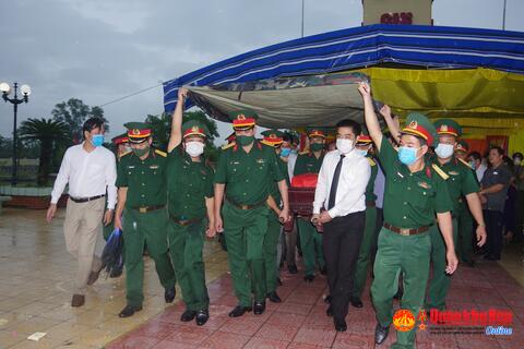 Truy điệu, cải táng hài cốt liệt sĩ ở huyện Phú Vang (tỉnh Thừa Thiên Huế)