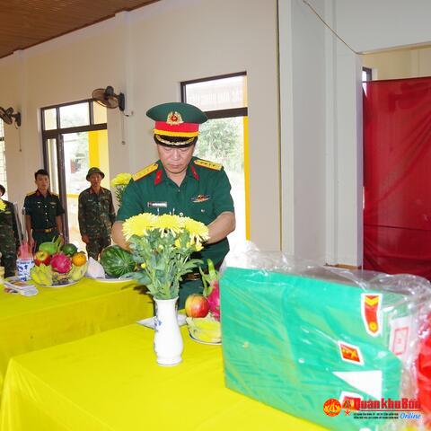 Sư đoàn 968 tìm kiếm được 1 hài cốt liệt sĩ tại Cam Lộ, Quảng Trị