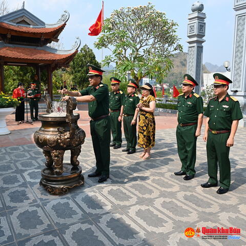 Bộ Tư lệnh Quân khu: Tổ chức các hoạt động tri ân tại tỉnh Sơn La
