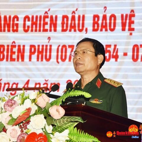 Thượng tướng Nguyễn Tân Cương kiểm tra công tác triển khai kế hoạch sẵn sàng chiến đấu, bảo vệ Lễ kỷ niệm 70 năm Chiến thắng Điện Biên Phủ