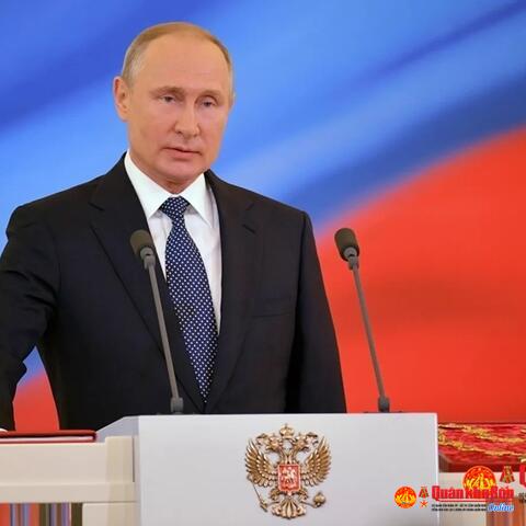 Ông Vladimir Putin chính thức nhậm chức Tổng thống Nga