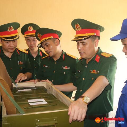 Quân khu 4: Kiểm tra công tác an toàn, vệ sinh lao động, phòng chống cháy nổ tại Trung đoàn 3, Sư đoàn 324