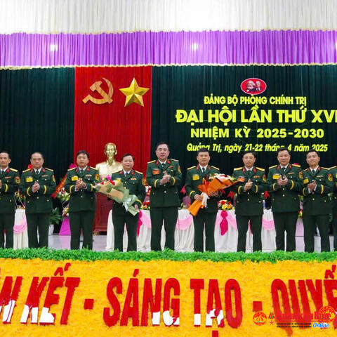 Đảng bộ Phòng Chính trị, Sư đoàn 968 Đại hội nhiệm kỳ 2025-2030 thành công tốt đẹp.