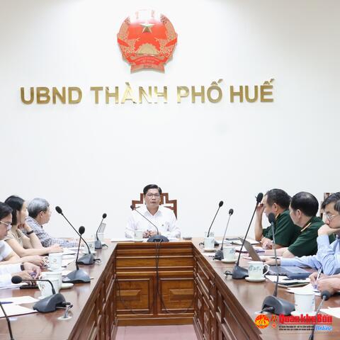 Ban Chỉ đạo 515 thành phố Huế Hội nghị chuẩn bị tổ chức Lễ viếng, truy điệu và an táng hài cốt liệt sĩ mùa khô 2024-2025