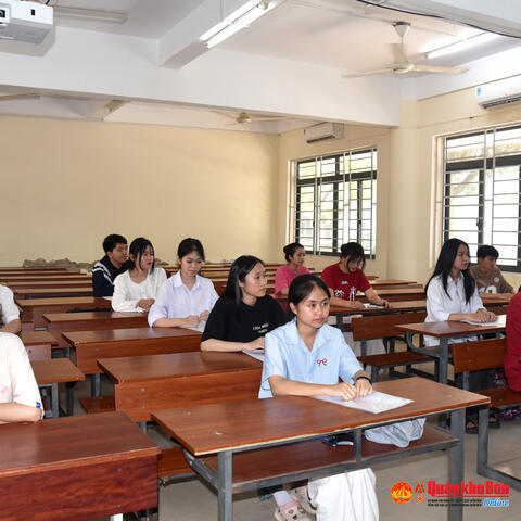 Hơn 1.600 thí sinh đăng ký thi đánh giá năng lực năm 2025 tại Trường Đại học Vinh
