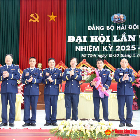 Đại hội Đảng bộ Hải đội 102 lần thứ V thành công tốt đẹp