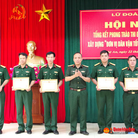 Lữ đoàn Thông tin 80 (Quân khu 4): Thực hiện tốt Phong trào thi đua “Dân vận khéo”, xây dựng “Đơn vị dân vận tốt”