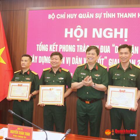 Nhiều mô hình "Dân vận khéo" trong lực lượng vũ trang tỉnh Thanh Hóa