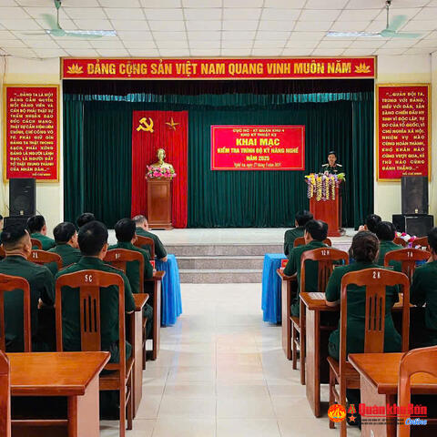 Kiểm tra trình độ kỹ năng nghề năm 2025