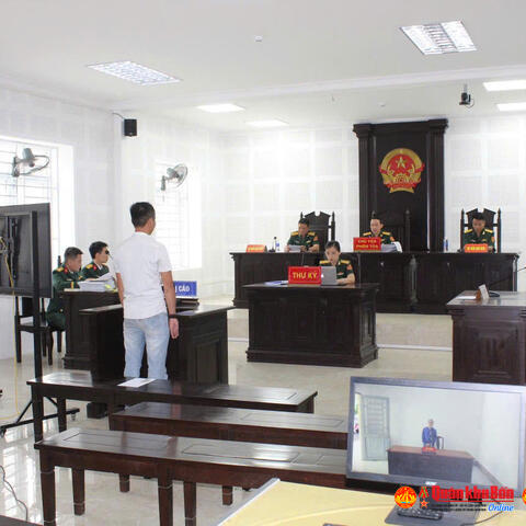 Phối hợp xét xử trực tuyến