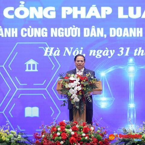 Thủ tướng Chính phủ khai trương Cổng pháp luật quốc gia