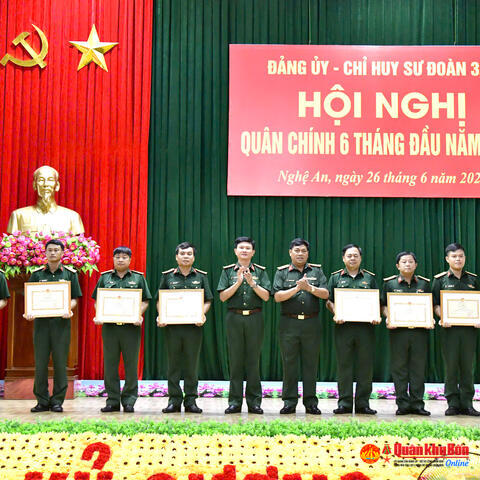 Sư đoàn 324 (Quân khu 4): Hội nghị Quân chính 6 tháng đầu năm 2025