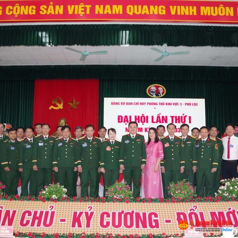 Đảng bộ Ban Chỉ huy phòng thủ khu vực 3 – Phú Lộc xác định 8 mục tiêu và 3 nhóm giải pháp quan trọng trong nhiệm kỳ 2025 – 2030