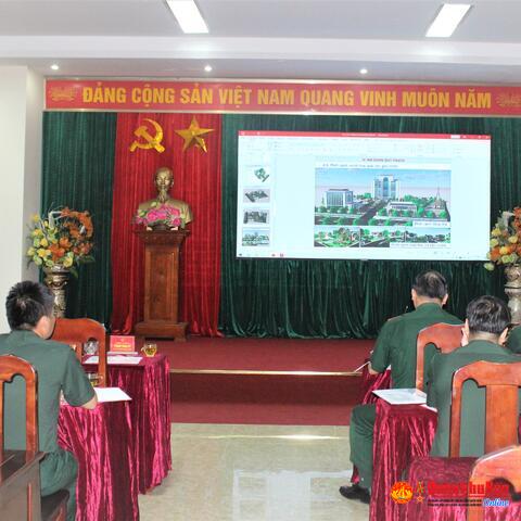 Kiểm tra, khảo sát xây dựng doanh trại Đoàn An điều dưỡng 40 Cửa Hội