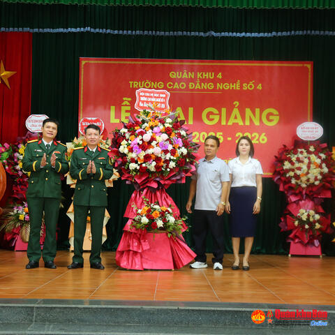 Trường Cao đẳng Nghề số 4: Đa dạng hóa loại hình, phương thức đào tạo năm học 2025 – 2026