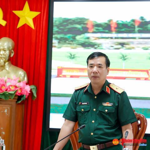 Quân khu 4: Hội nghị thông qua phương án trưng bày, triển lãm lưu động kỷ niệm 80 năm Ngày truyền thống lực lượng vũ trang Quân khu