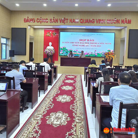 Tăng cường tuyên truyền Đại hội Thi đua yêu nước tỉnh Nghệ An giai đoạn 2020-2025